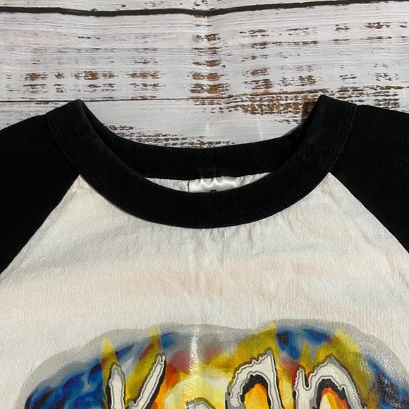 Vintage Korn Tour Shirt Tee Band Concert 2008 Baseball Rok 'n Roll Men's Large - Picture 3 of 11